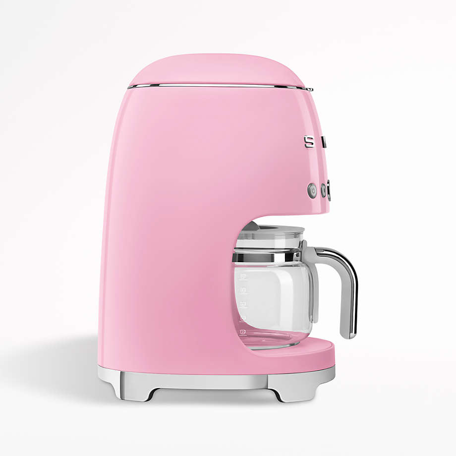 pink retro coffee maker