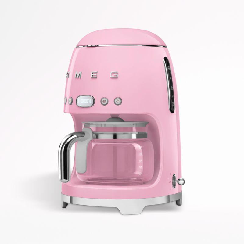 SMEG Pink Drip Coffee Maker - image 1 of 7