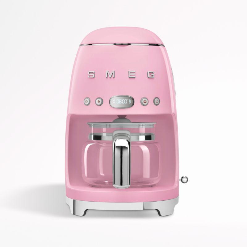 Smeg Pink Drip Coffee Maker + Reviews | Crate & Barrel