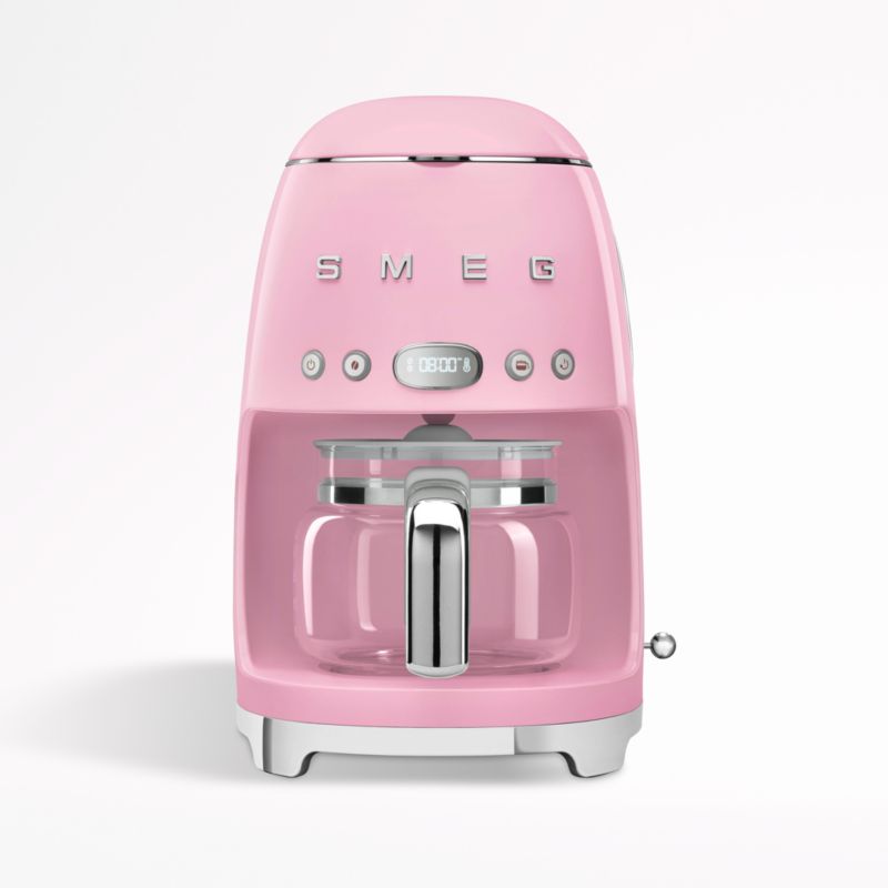 SMEG Pink Drip Coffee Maker Reviews Crate Barrel