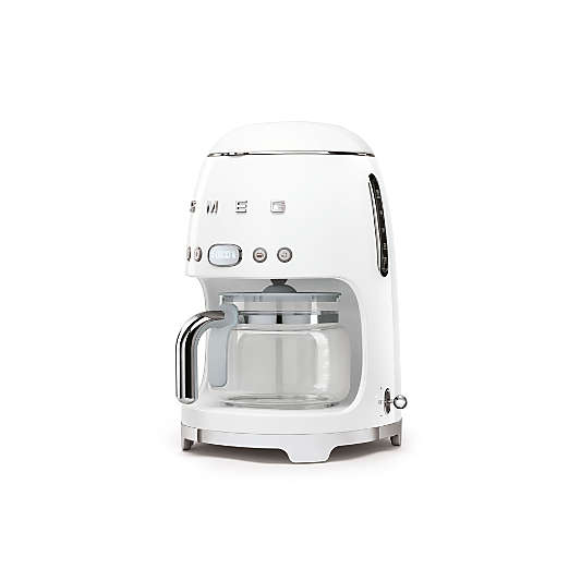 SMEG White Drip Coffee Maker