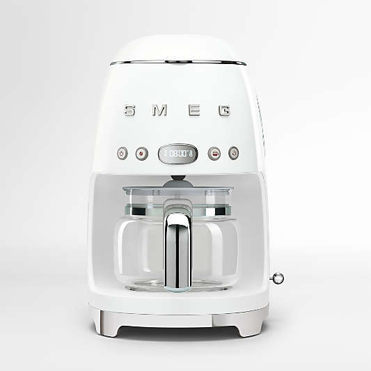 SMEG White Drip Coffee Maker