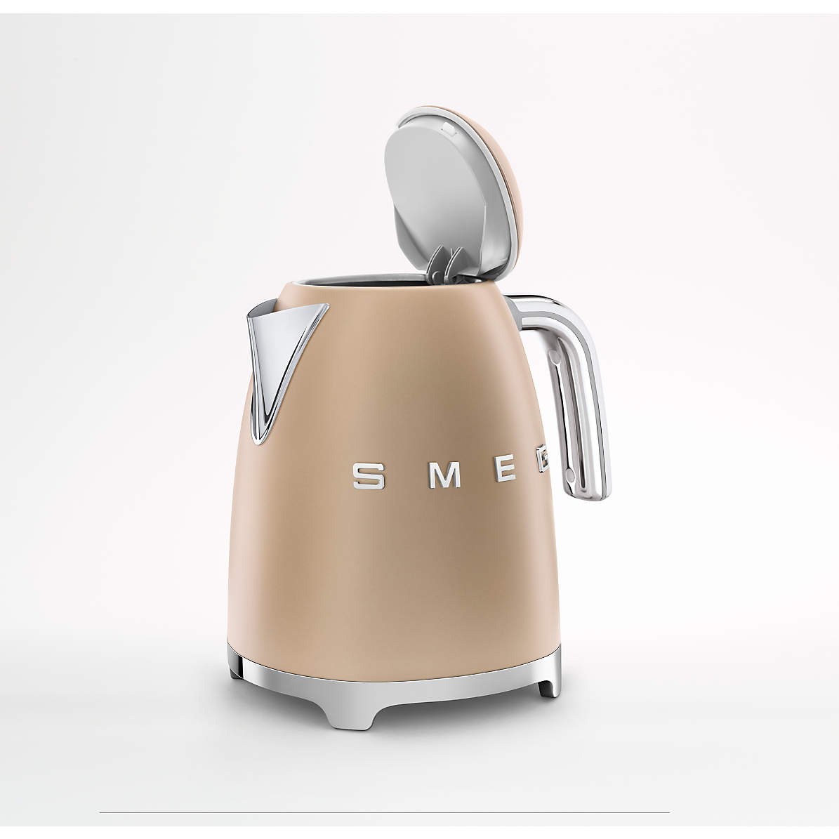 Smeg Pink Electric Tea Kettle + Reviews | Crate & Barrel