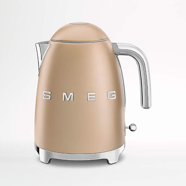 Smeg Matte Jade Green Electric Tea Kettle by Crate and Barrel - Dwell