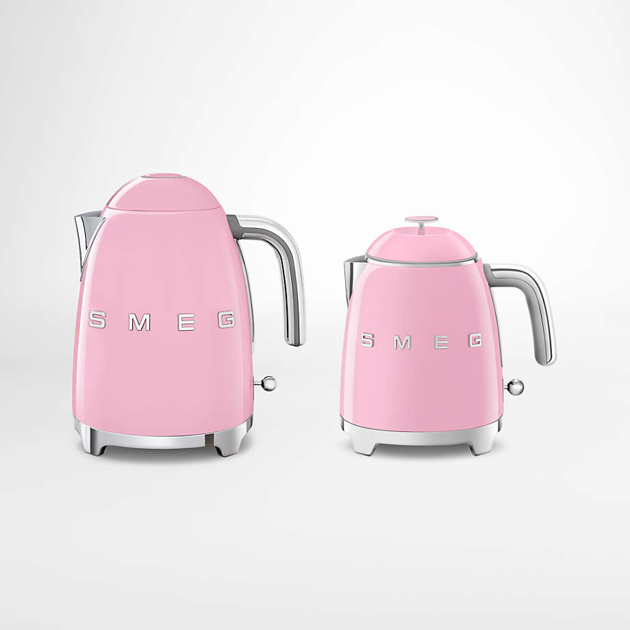 Smeg Pink Electric Tea Kettle + Reviews | Crate & Barrel