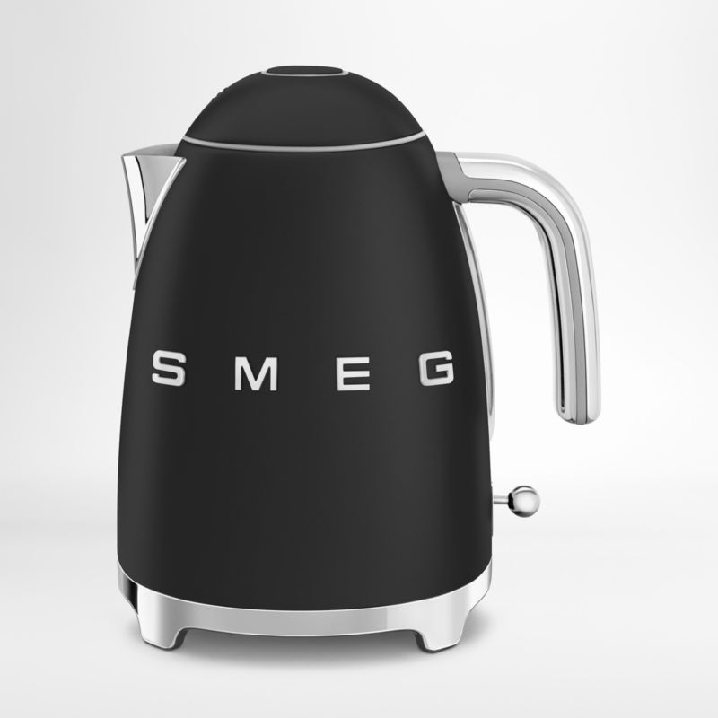 Smeg Matte Jade Green Electric Tea Kettle by Crate and Barrel - Dwell