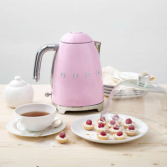 SMEG Pink Electric Tea Kettle