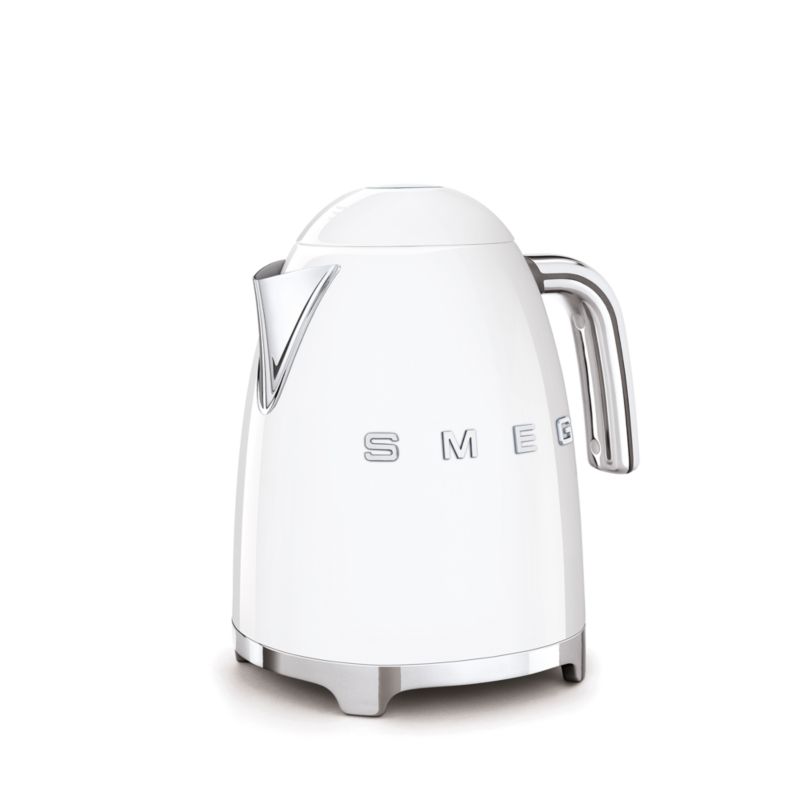 SMEG White Retro Electric Tea Kettle - image 1 of 3