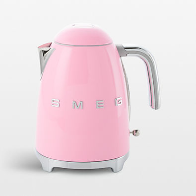 View SMEG Pink Retro Electric Kettle details