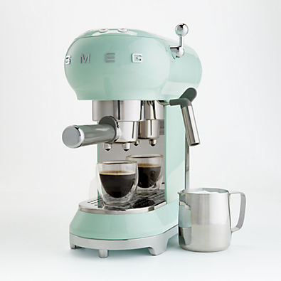 View Smeg Pastel Green Espresso Machine details
