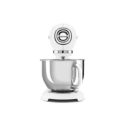 Hi Tek 5 qt White Aluminum Electric Stand Mixer - Includes Dough Hook,  Whisk and Beater - 16 1/4 x 9 x 16 1/2 - 1 count box