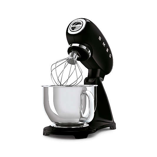 SMEG Full-Color Black 5-Qt. Stand Mixer