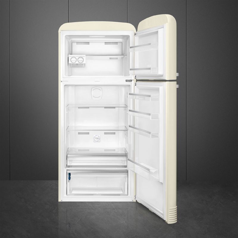 SMEG FAB50 Cream Right-Hinge Refrigerator - image 1 of 8