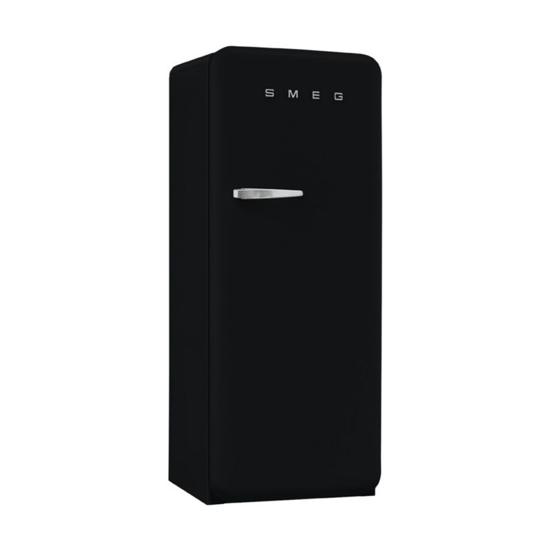 SMEG FAB 28 Full-Size Matte Black Right-Hinge Refrigerator - image 2 of 6