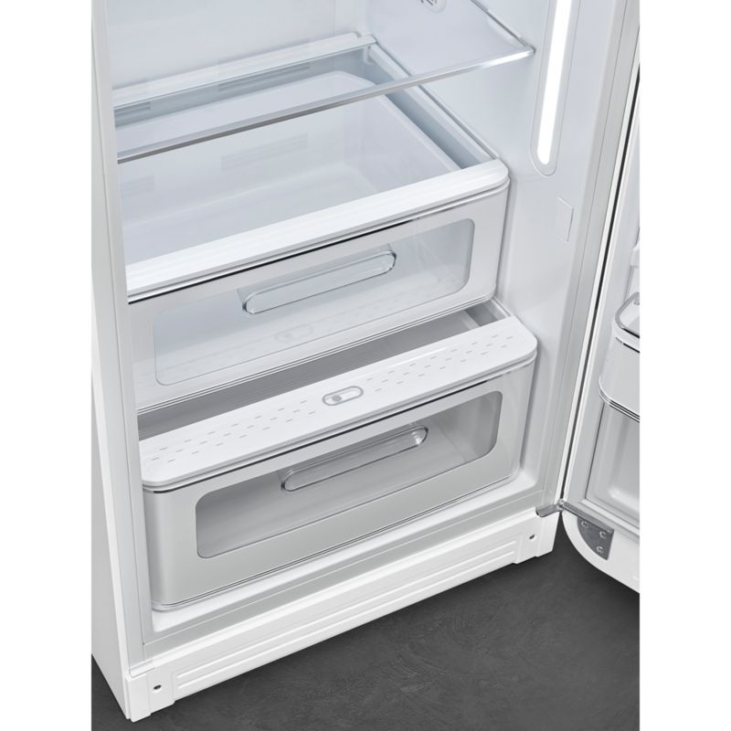 SMEG FAB 28 Full-Size White Right-Hinge Refrigerator - image 4 of 7