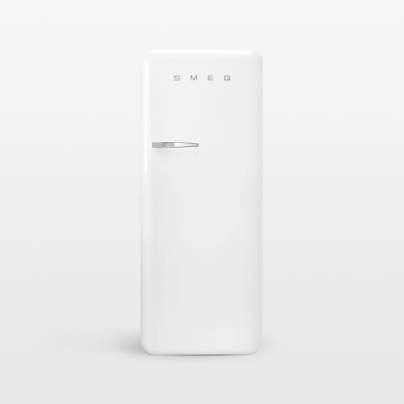 SMEG FAB 28 Full-Size White Right-Hinge Refrigerator