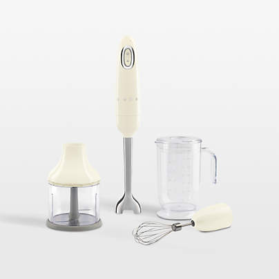 SMEG Cream Hand Blender with Accessories