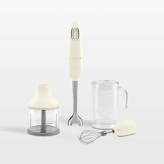 SMEG Cream Hand Blender with Accessories