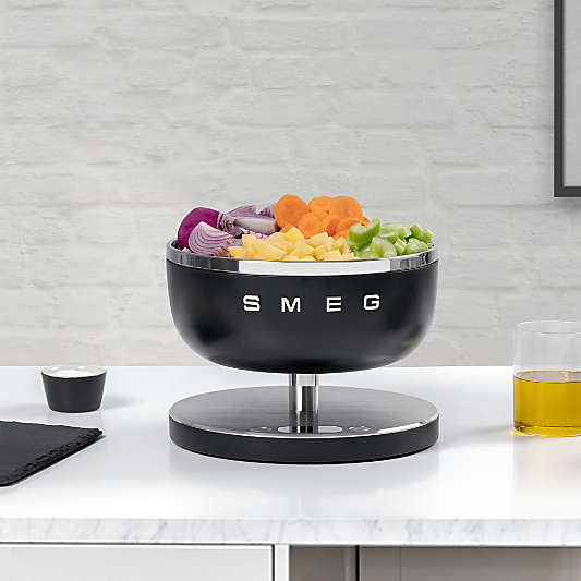 SMEG Matte Black Contemporary Kitchen Scale