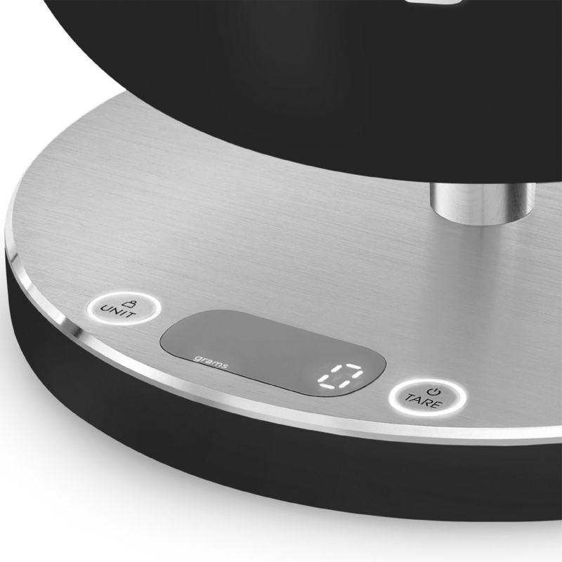 SMEG Matte Black Contemporary Kitchen Scale - image 6 of 7