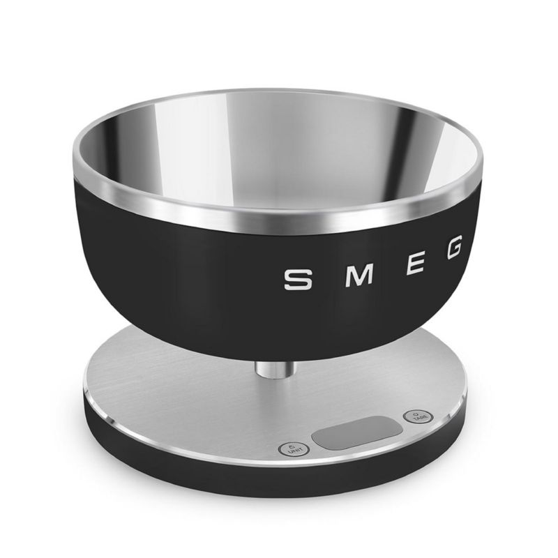 SMEG Matte Black Contemporary Kitchen Scale - image 3 of 7