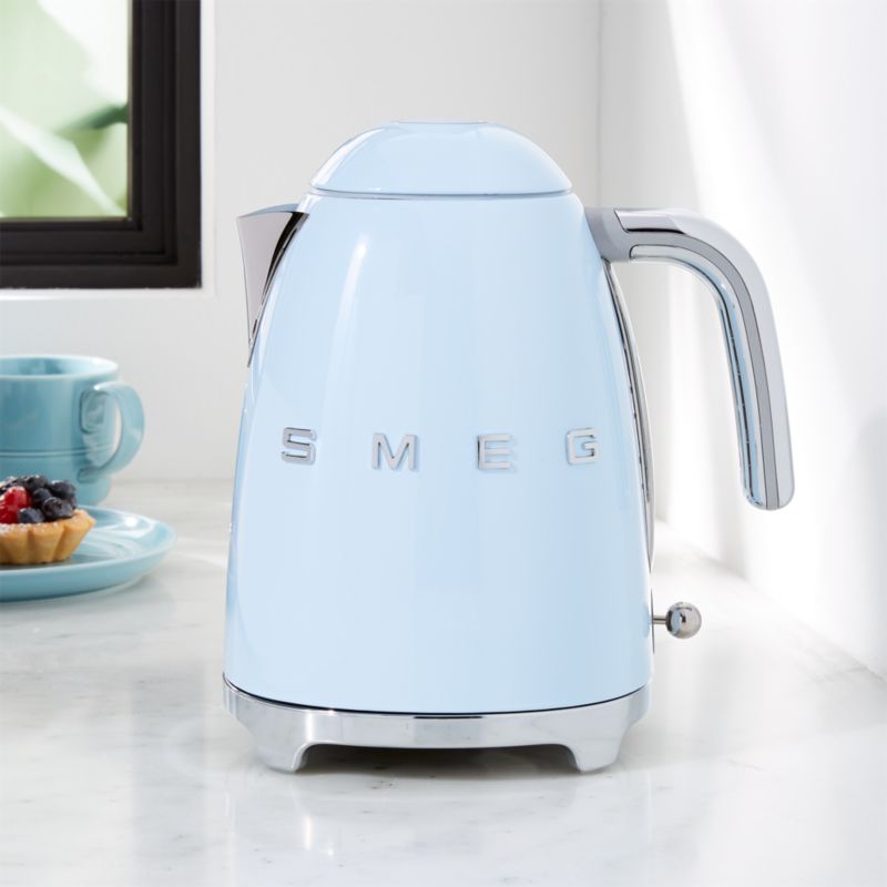 Smeg Matte Jade Green Electric Tea Kettle + Reviews, Crate & Barrel