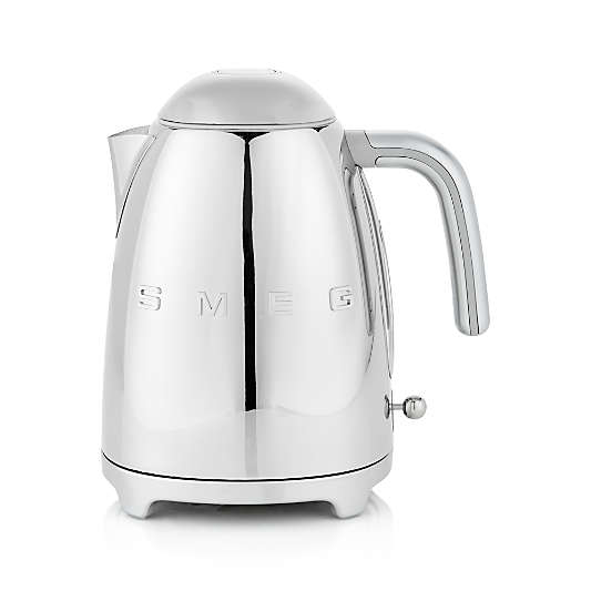 SMEG Silver Retro Electric Tea Kettle