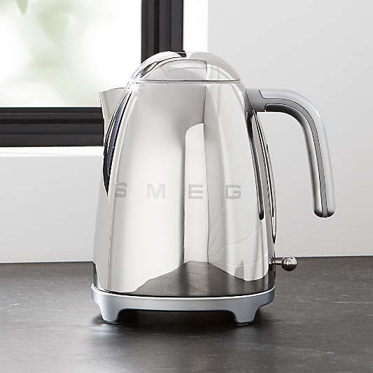 SMEG Silver Retro Electric Kettle