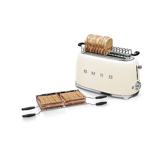 SMEG Cream 4-Slice Toaster