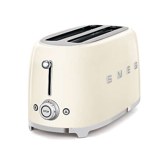 SMEG Cream 4-Slice Toaster