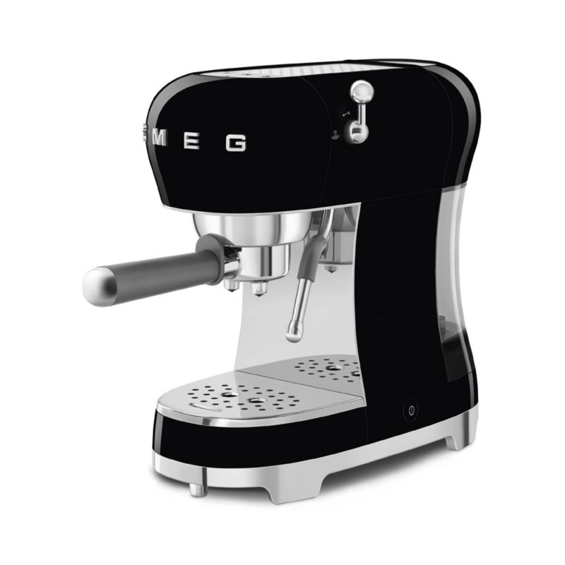 SMEG Black Manual Espresso Machine - image 2 of 4