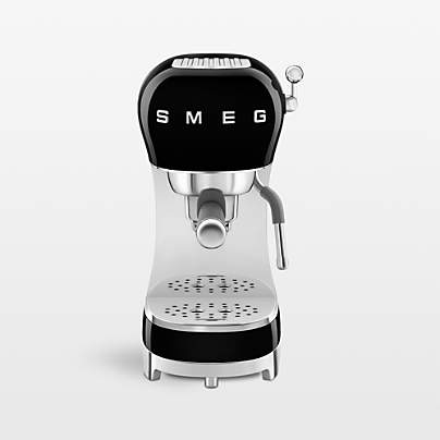 SMEG Black Manual Espresso Machine