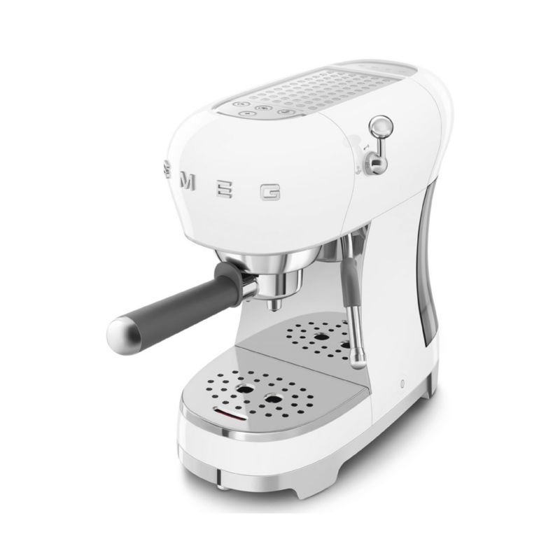 SMEG White Manual Espresso Machine - image 2 of 4