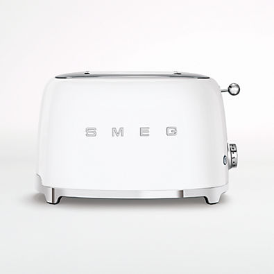 View SMEG Matte White 2-Slice Retro Toaster details