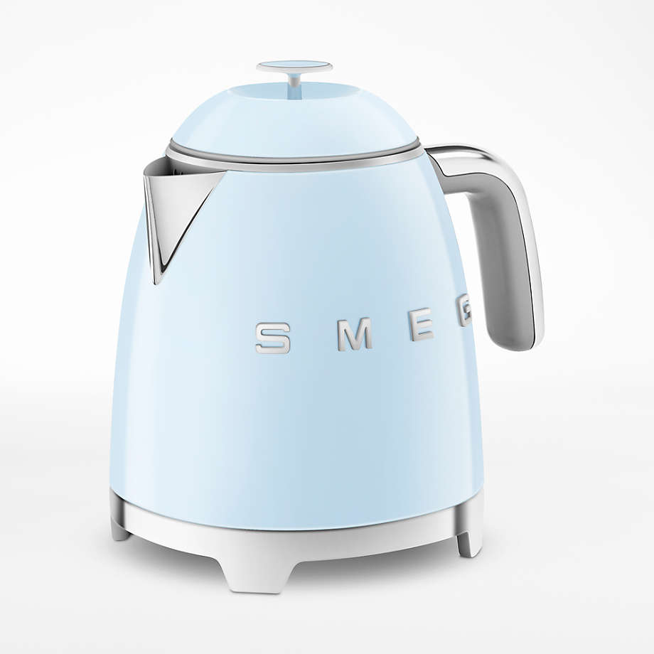 Smeg Matte Jade Green Electric Tea Kettle by Crate and Barrel - Dwell