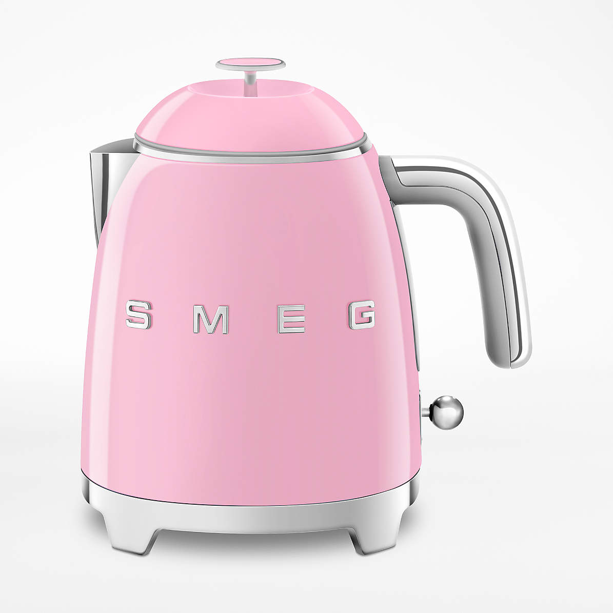 matrix jeg er enig forskel Smeg Pink Mini Electric Tea Kettle + Reviews | Crate & Barrel