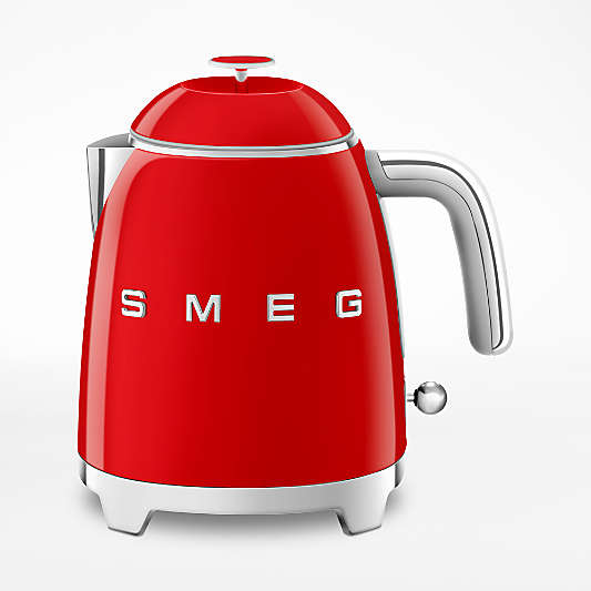 Smeg Red Mini Electric Tea Kettle