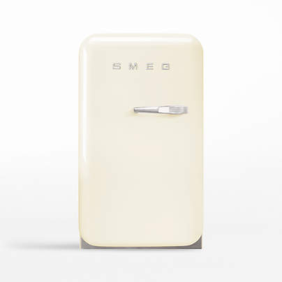 SMEG FAB 5 Cream Mini Left-Hinge Refrigerator