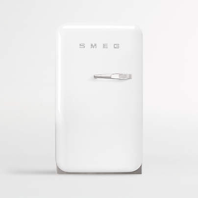 SMEG FAB 5 White Mini Left-Hinge Refrigerator