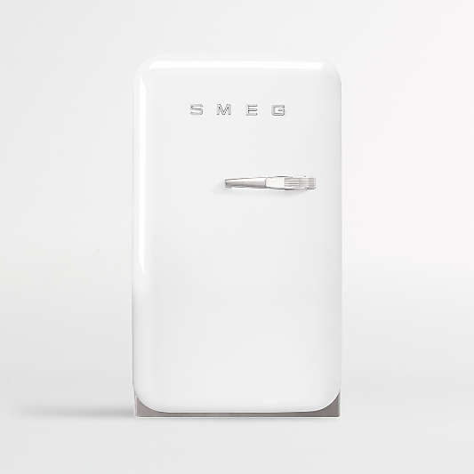 SMEG FAB 5 White Mini Left-Hinge Refrigerator