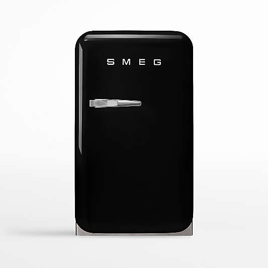 SMEG FAB 5 Black Mini Right-Hinge Refrigerator