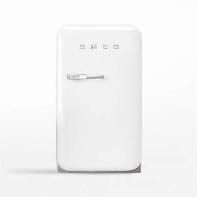 SMEG FAB 5 White Mini Right-Hinge Refrigerator