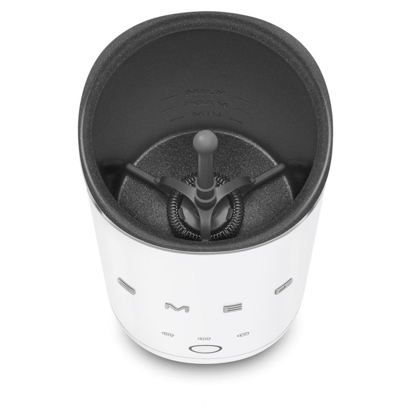 SMEG Matte White Mini Milk Frother - image 8 of 9