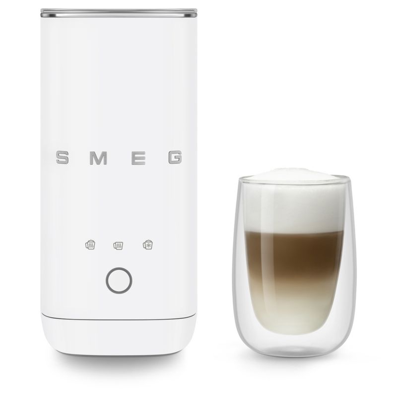 SMEG Matte White Mini Milk Frother - image 7 of 9