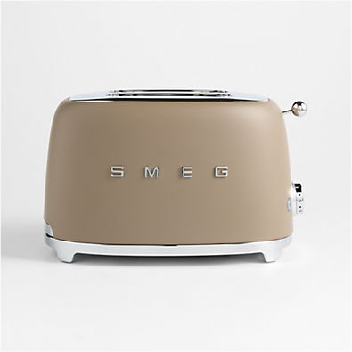 View SMEG Matte Mocha 2-Slice Retro Toaster details