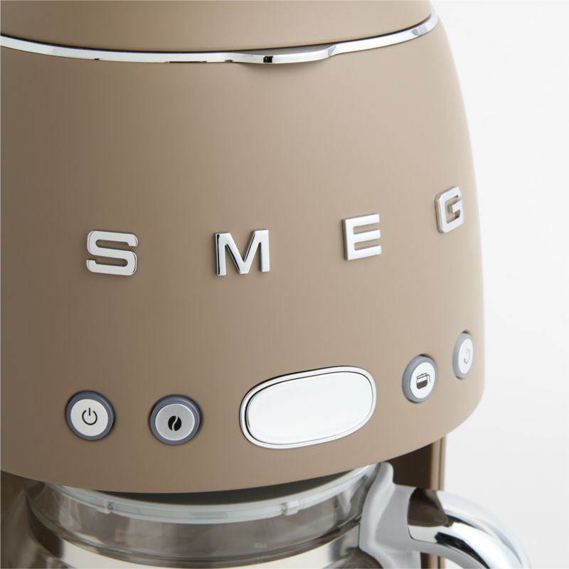 SMEG Matte Mocha Drip Coffee Maker - image 2 of 7