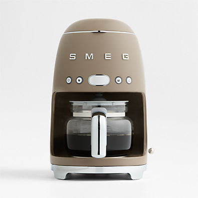 View SMEG Matte Mocha Drip Coffee Maker details
