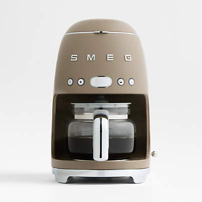 SMEG Matte Mocha Drip Coffee Maker