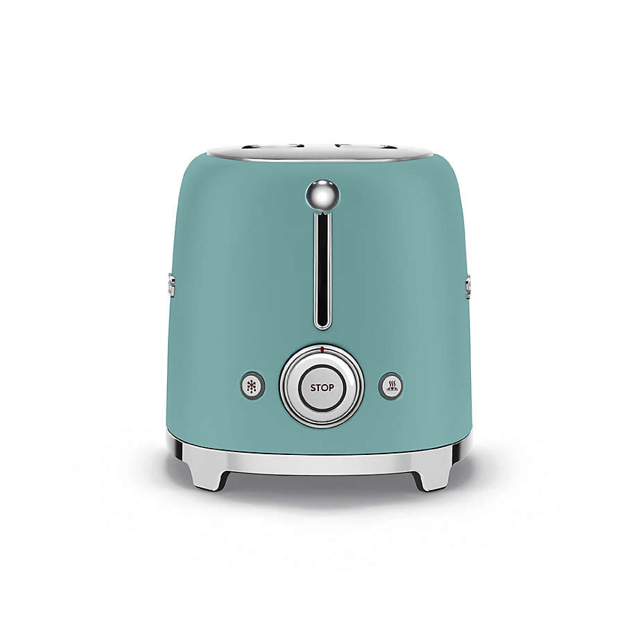 Smeg Matte Jade Green 2-Slice Toaster + Reviews