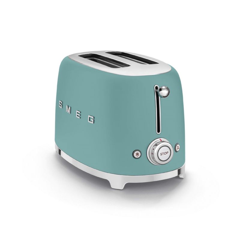 SMEG Matte Jade Green 2-Slice Toaster - image 5 of 10